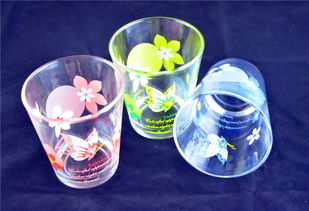 百貨印花玻璃杯 日常生活中的精致點綴